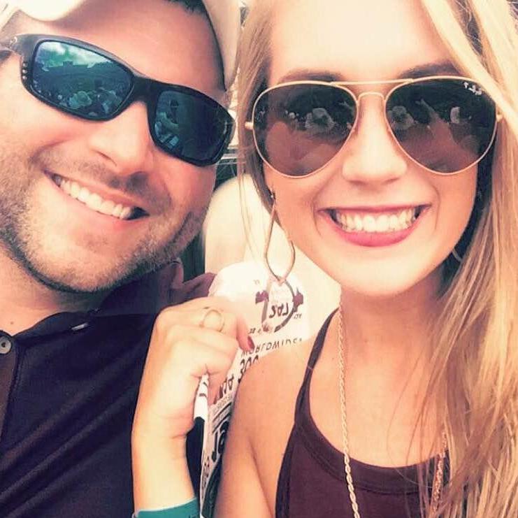First Texas A&M game together...it was a hot one!  (September 2016)