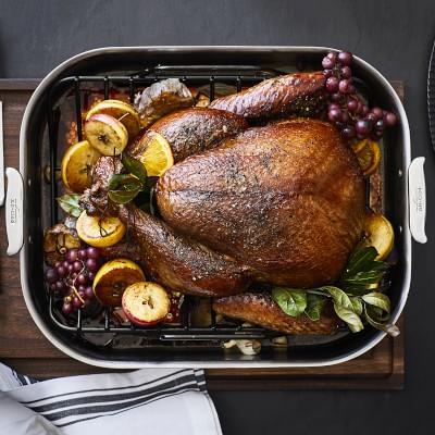 All-Clad Stainless-Steel Roasting Pans with Rack