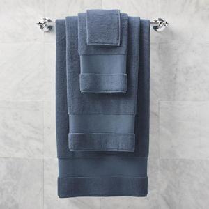 Washcloths (Set of Two) in French Blue