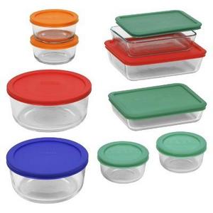 Pyrex 18pc Glass Storage Set