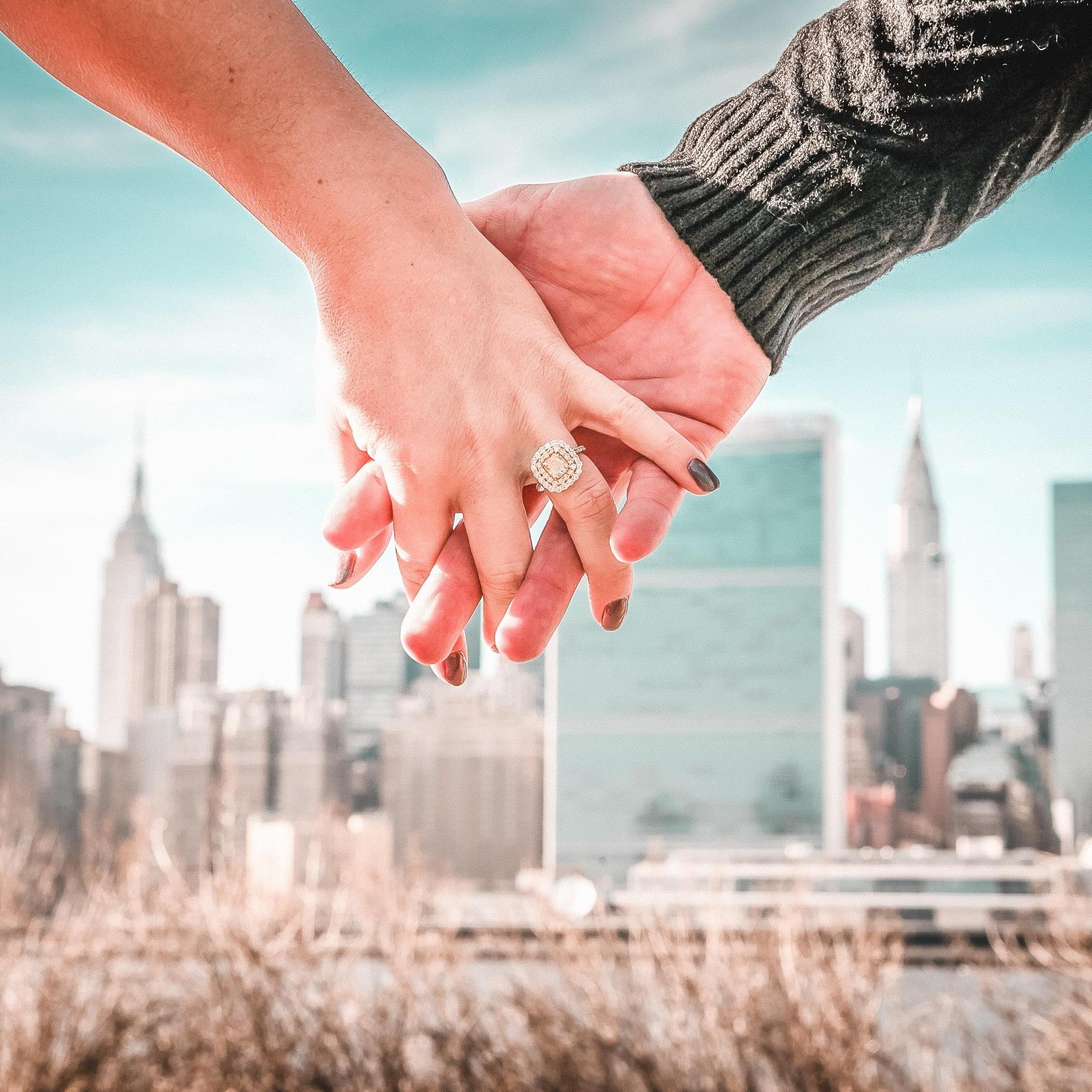 She actually said "I Do!" in New York