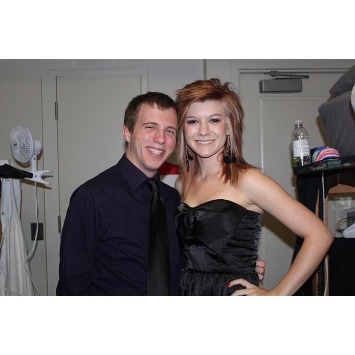 Attending TCU's Honors Banquet as Christian's date in the spring of 2011.