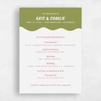 Green Wedding Program - Key West