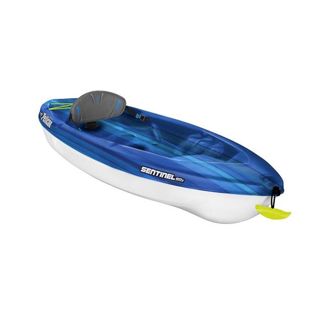 Pelican Sentinel 80X - Recreational Sit on top Kayak - Lightweight Patented Ram-X™ Material - Ergoform™ backrest - 8 ft