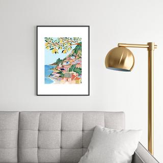 Positano Italy Framed Art Print