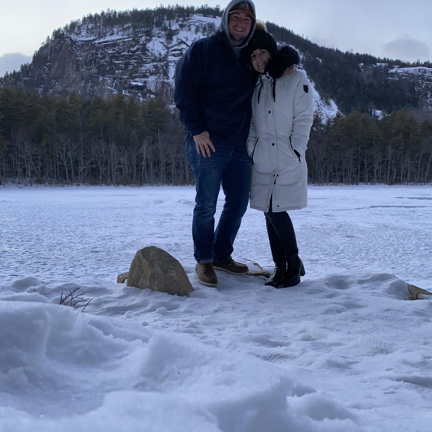Our first trip together in North Conway!
