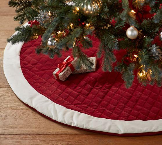 Personalized Basic Velvet Tree Skirts