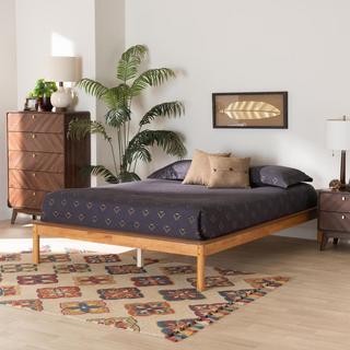 Efren Mid-Century Modern Bed Frame