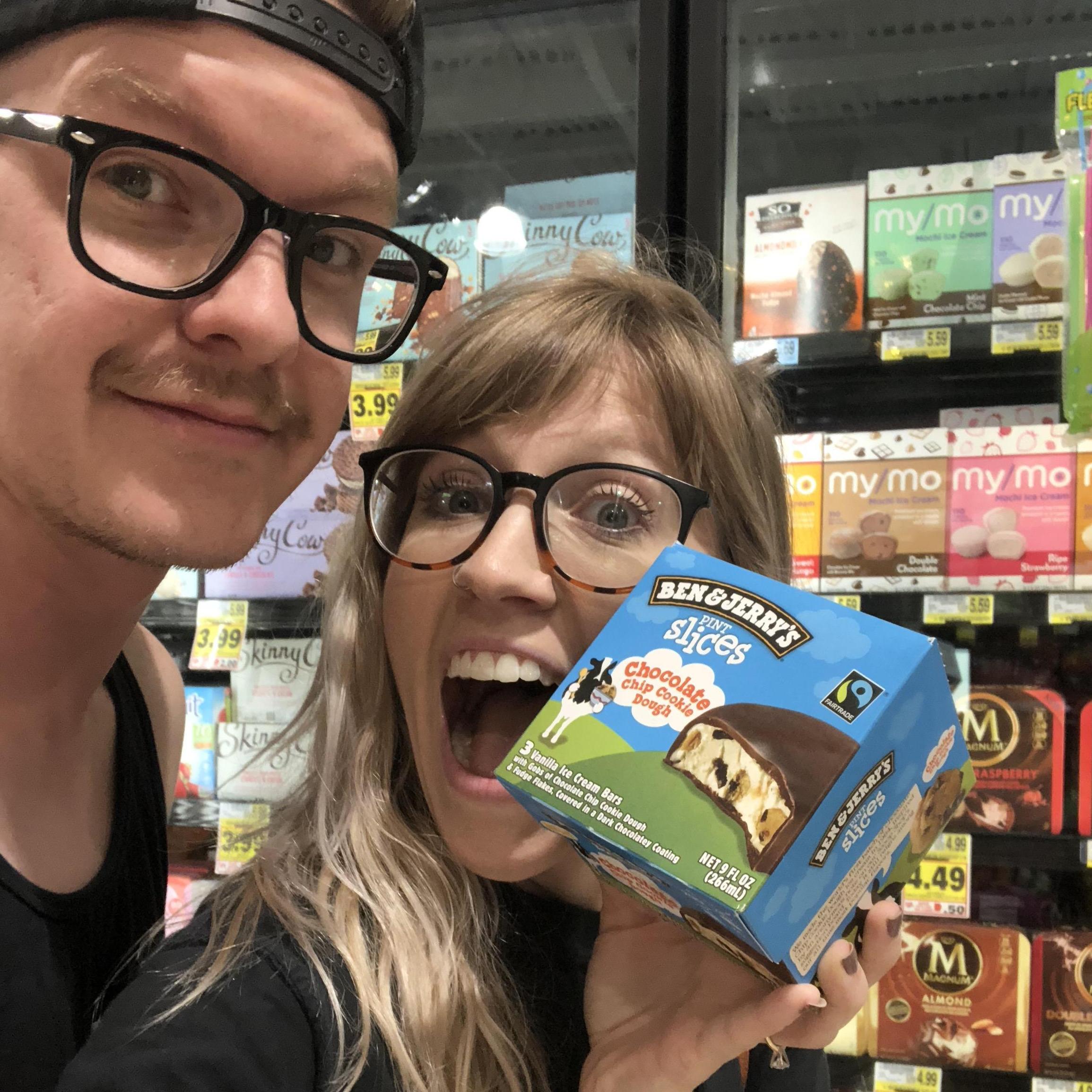 Our relationship has basically been full of ice-cream and its just getting started.