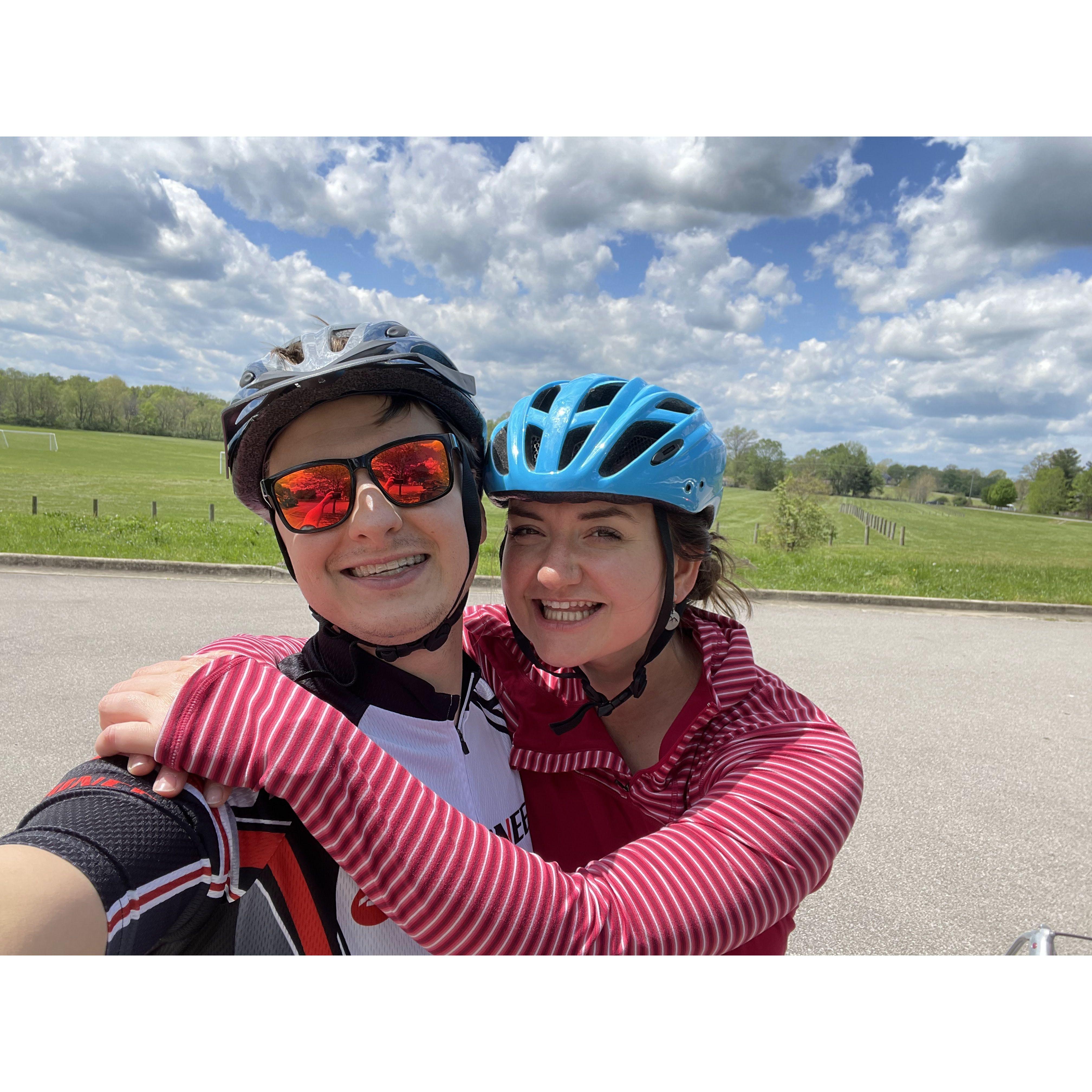 Biking in Lexington!