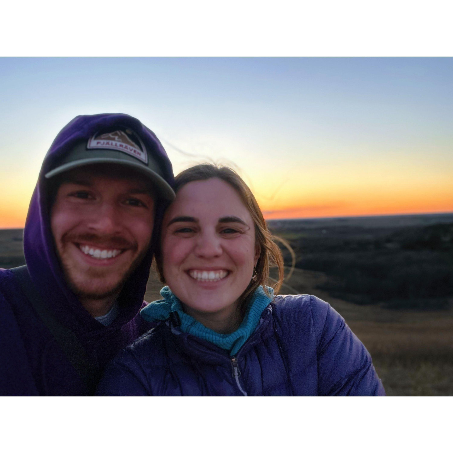 Made a 24 hour trip to Manhattan, KS where Walker got to see Abby's Alma Mater (the happiest place on earth) Kansas State! This is at the Konza Prairie just outside of Manhattan.