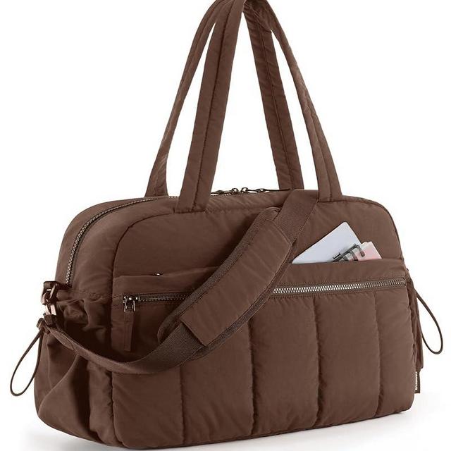 BAGSMART Gym Bag for Women, Duffle Bag for Travel with Wet Pocket, Lightweight Carry on Weekender Duffel, Water Resistant