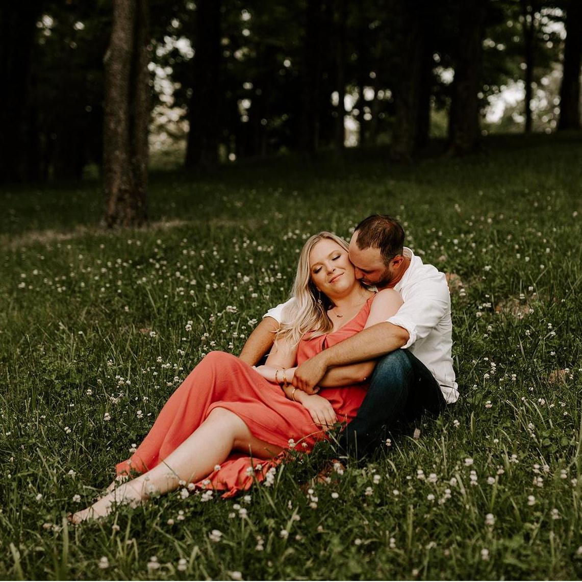 Engagement photos by Angellica Photography at Pere Marquette State Park!