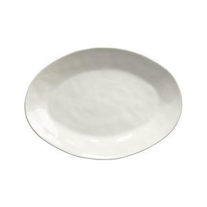 Marin White Large Oval Serving Platter