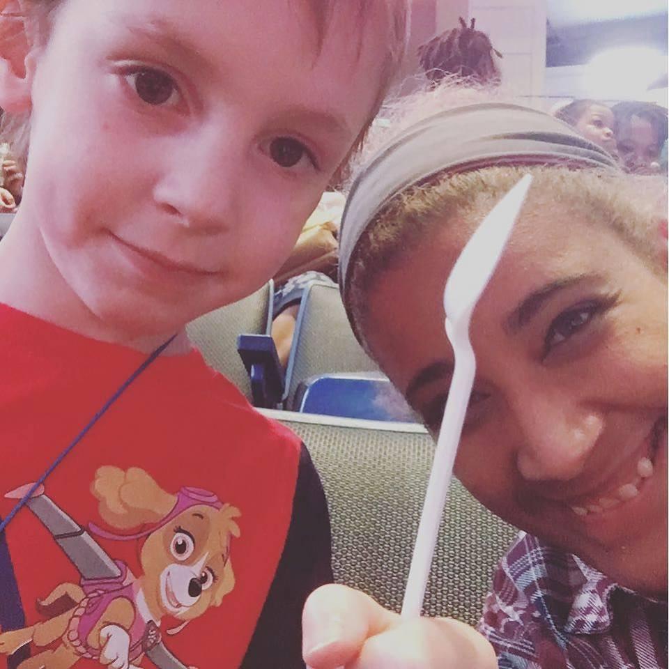 Greg and Liz at their first circus!