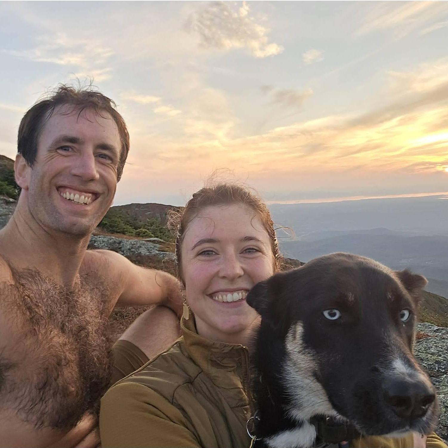 A sunset hike to the top of Vermont!