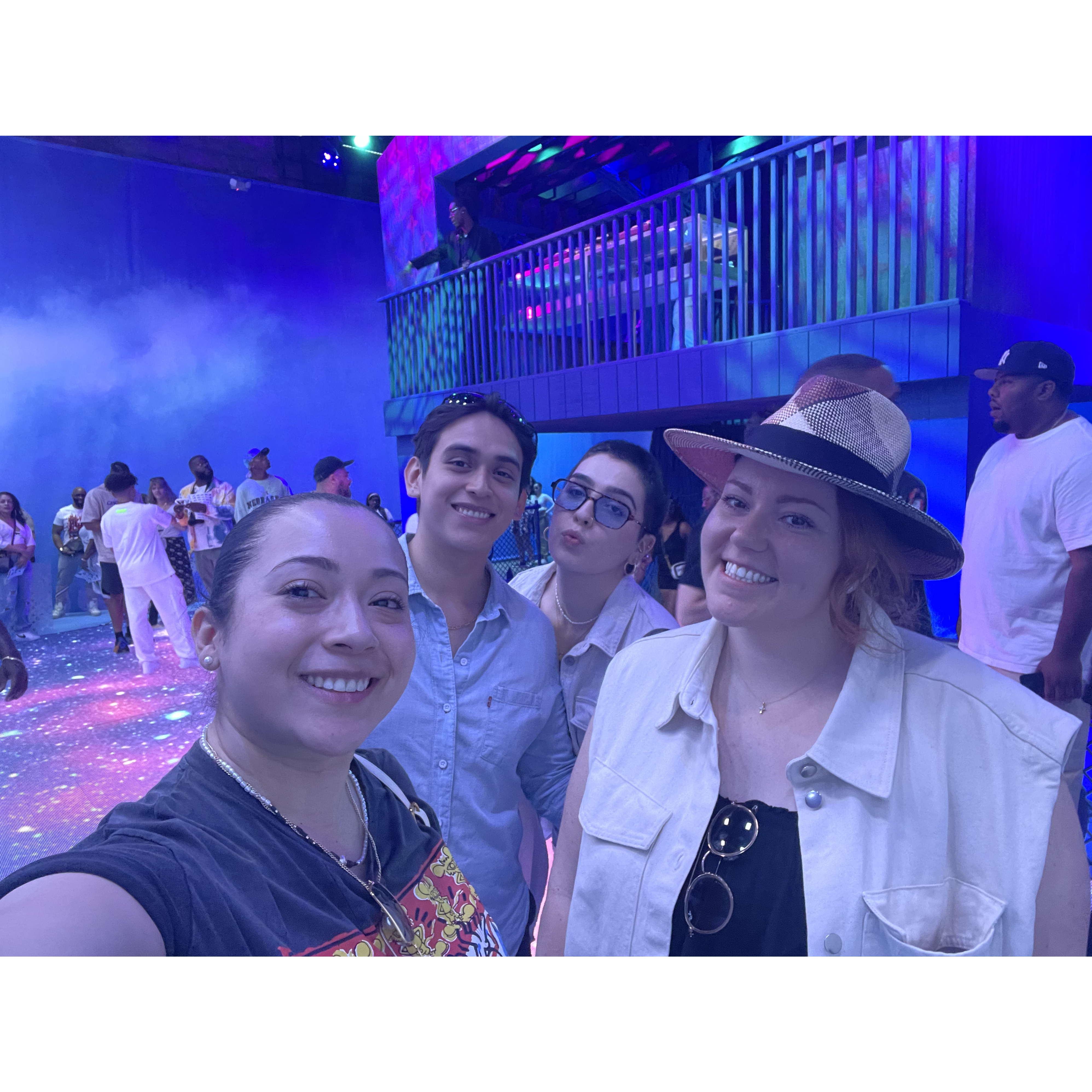 May 2022: Off- White Exhibit in Brooklyn
Shirley, Alexis, Ana & Alexa