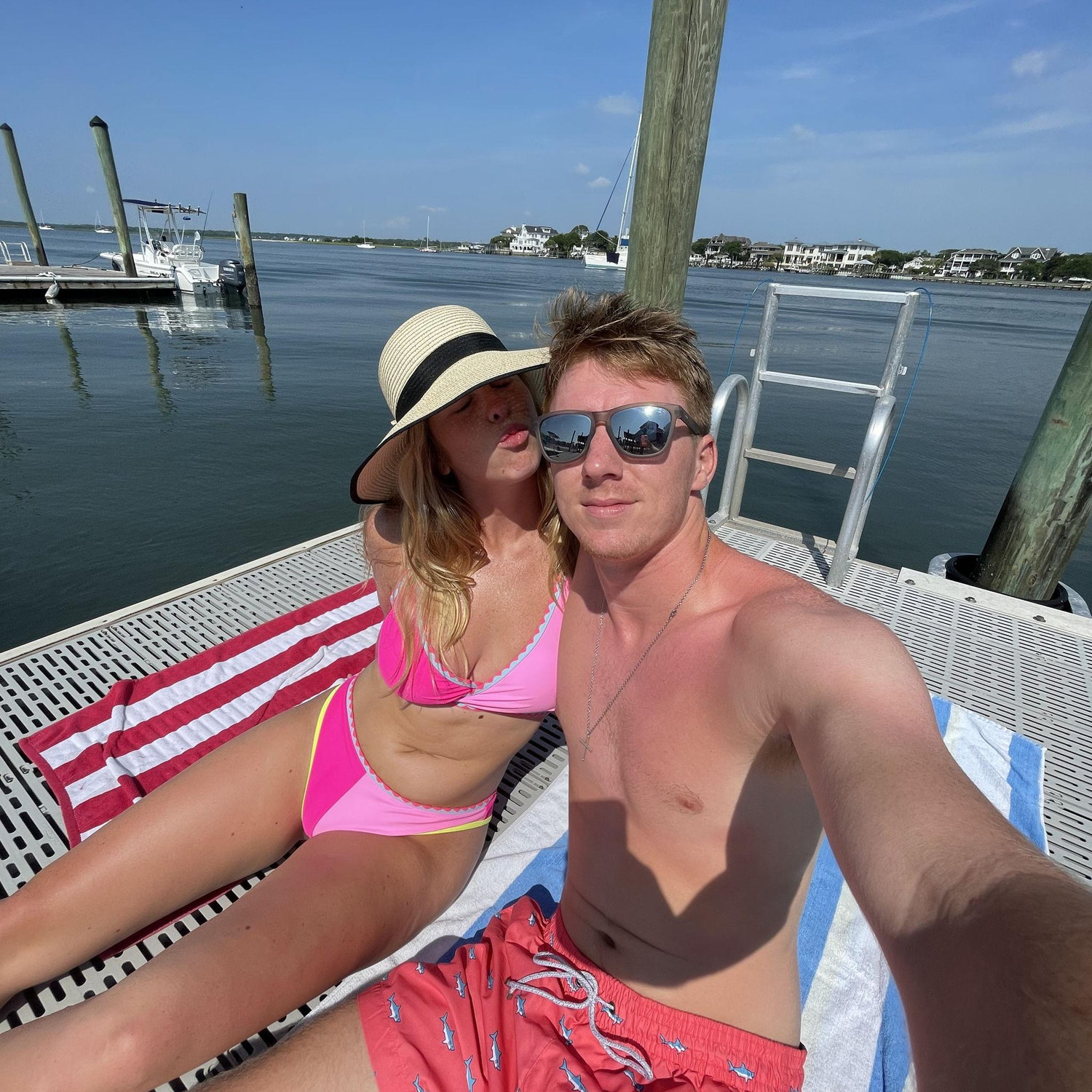 The first family beach trip to Wrightsville that Nate attended!