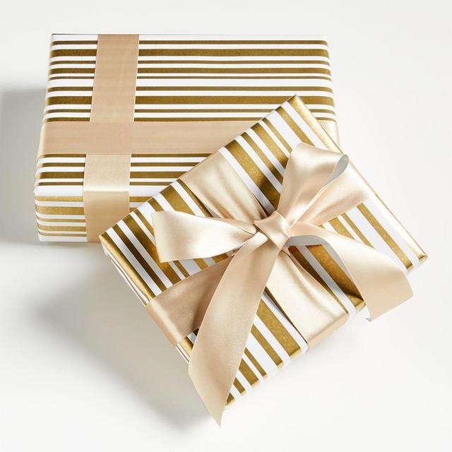 Winter Stripe Gift Wrap