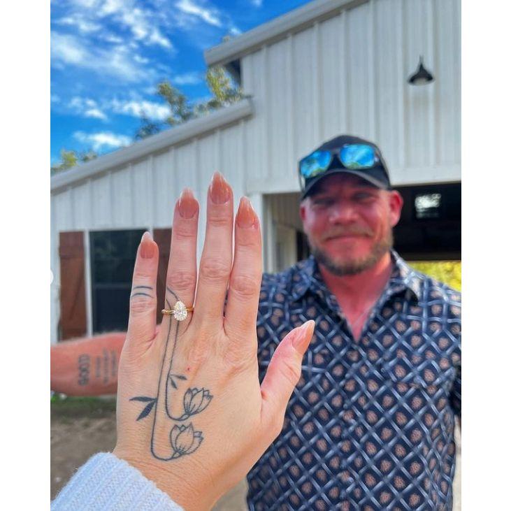 The ring of my dreams with the man of my dreams