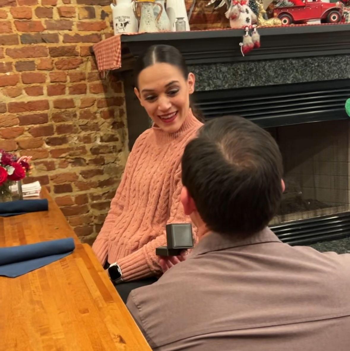 She said YES!!!