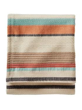 Chimayo Stripe Cotton Blanket