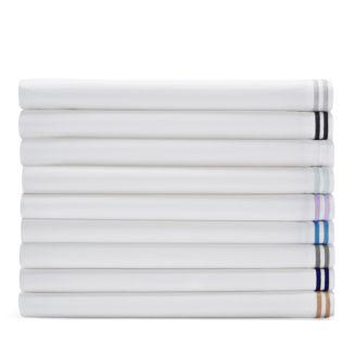 Hudson Park Collection Italian Percal Cal King Flat Sheete Sheets - 100% Exclusive