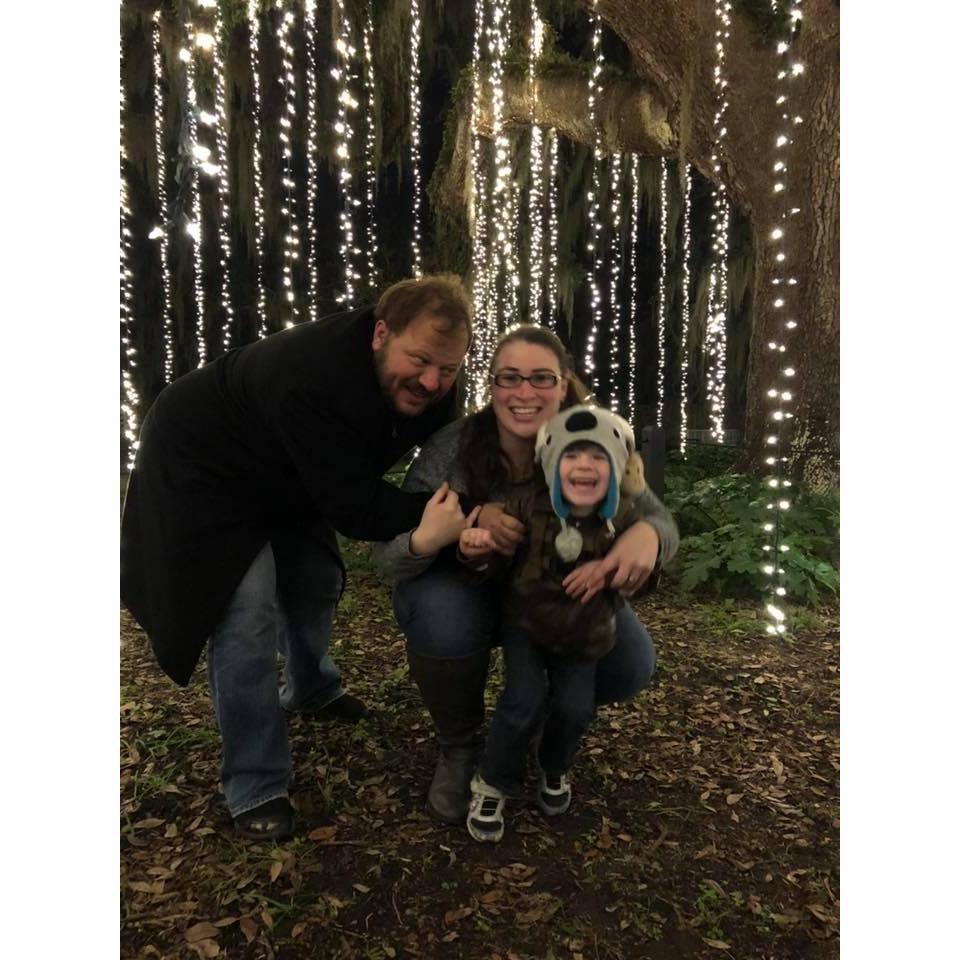 Enjoying the holiday season.