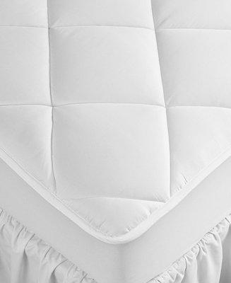 Hotel Collection Extra Deep King Mattress Pad, Hypoallergenic, Down Alternative Fill, 500 Thread Count Cotton, Created for Macy's