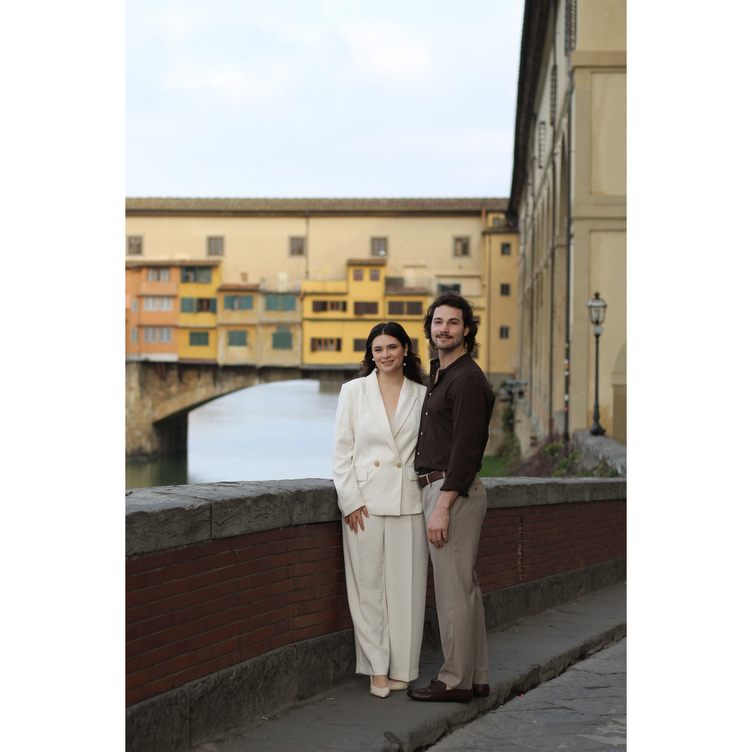 Engagement photoshoot in Florence Italy