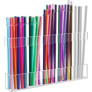 Straw Holder for Cabinet Door