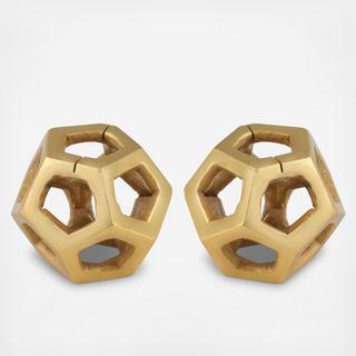 Old hollywood Geometric Placecard Holder, Set of 2