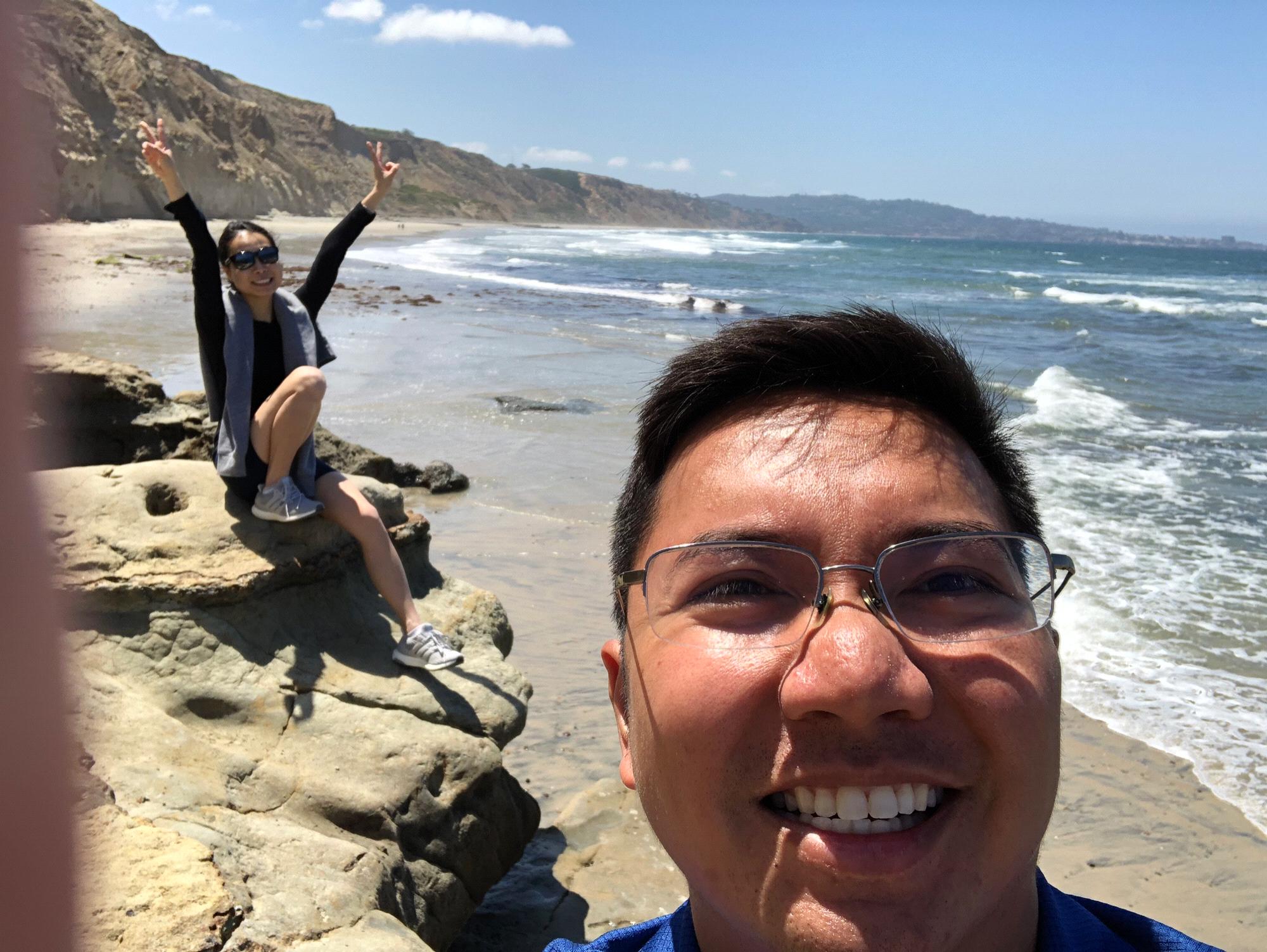 Torrey Pines State Natural Reserve when we visited San Diego