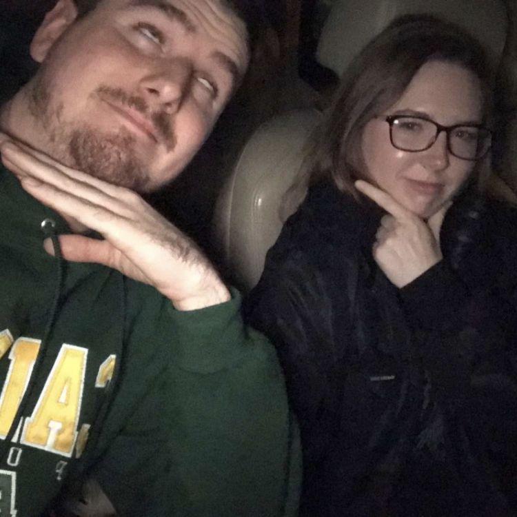 Our first "selfie" together