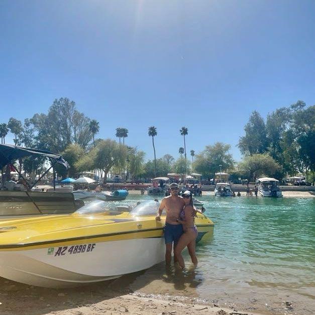 Nat's first Havasu trip!