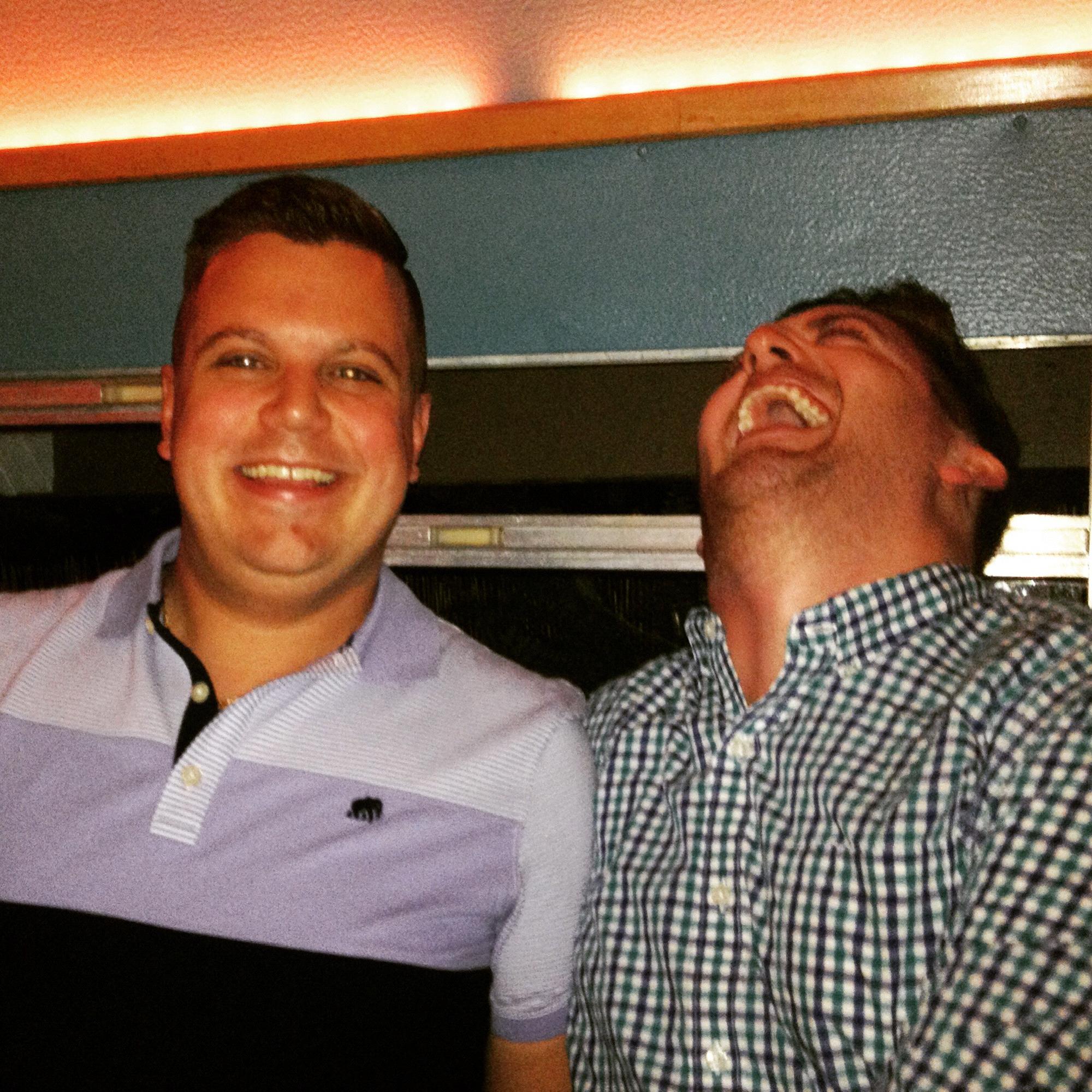On the Rumbus in Hampton Bays - always ready for a laugh!