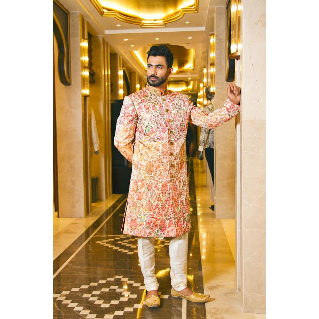 Men wear for Sangeet Night