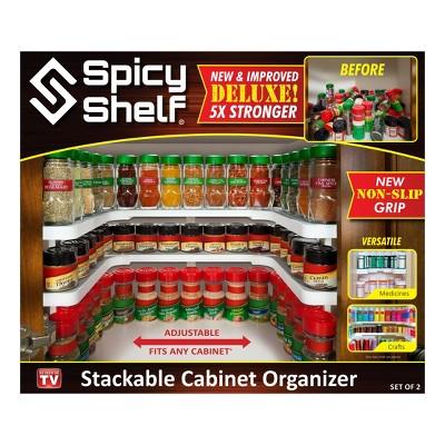 Spice Rack White - Spicy Shelf