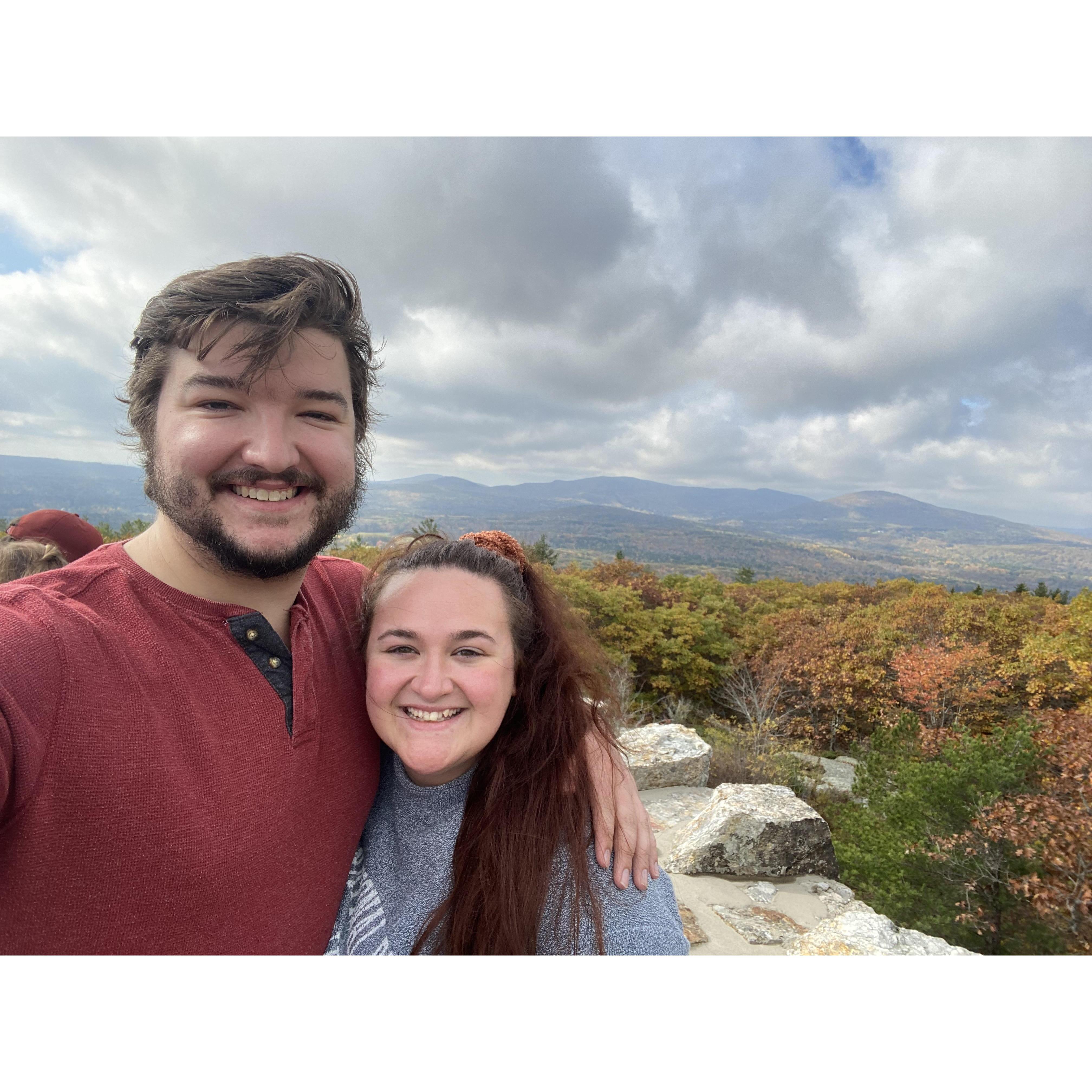 A beautiful day in Maine on our travels.