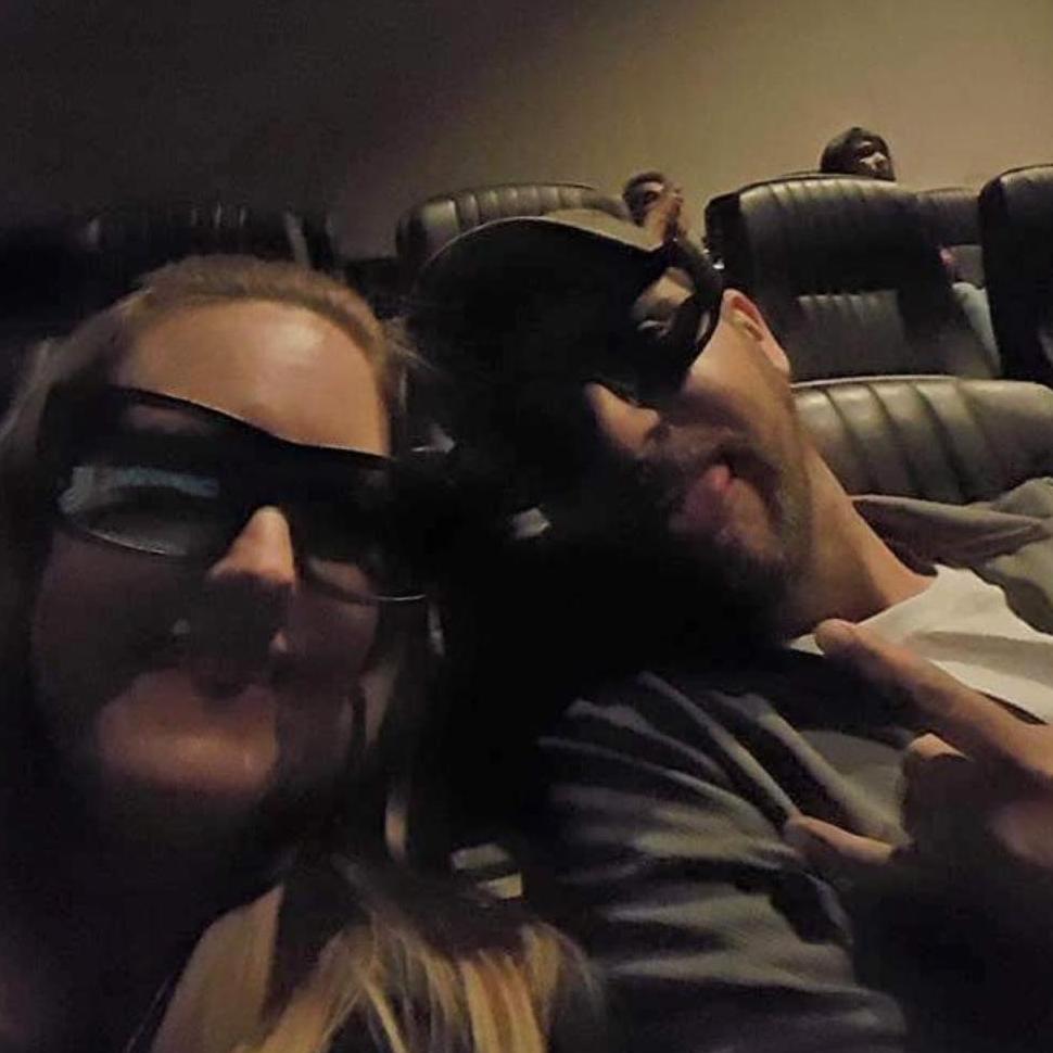 Our first IMAX movie experience in Little Rock, AR.