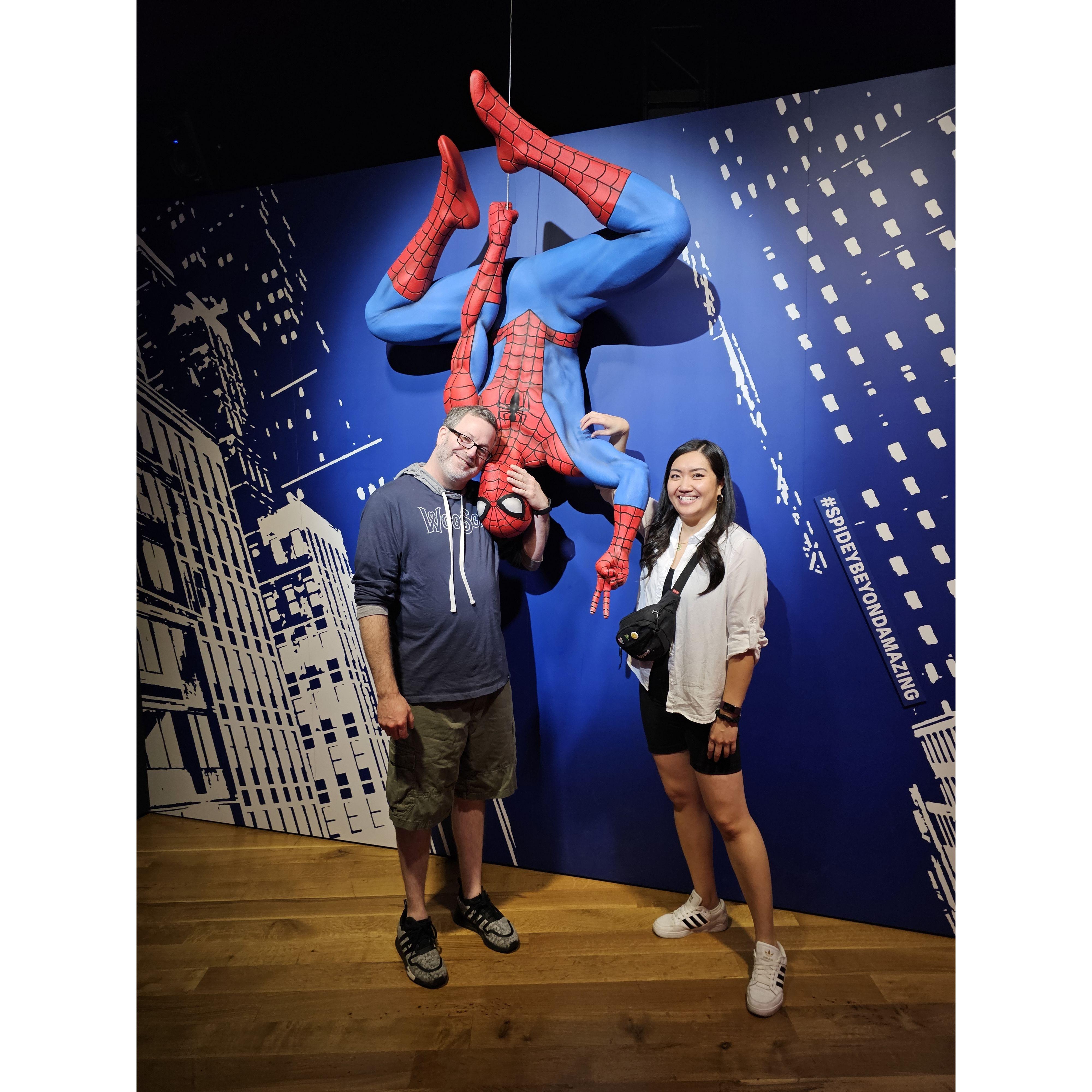 Spiderman Exhibit in KC. June 2023