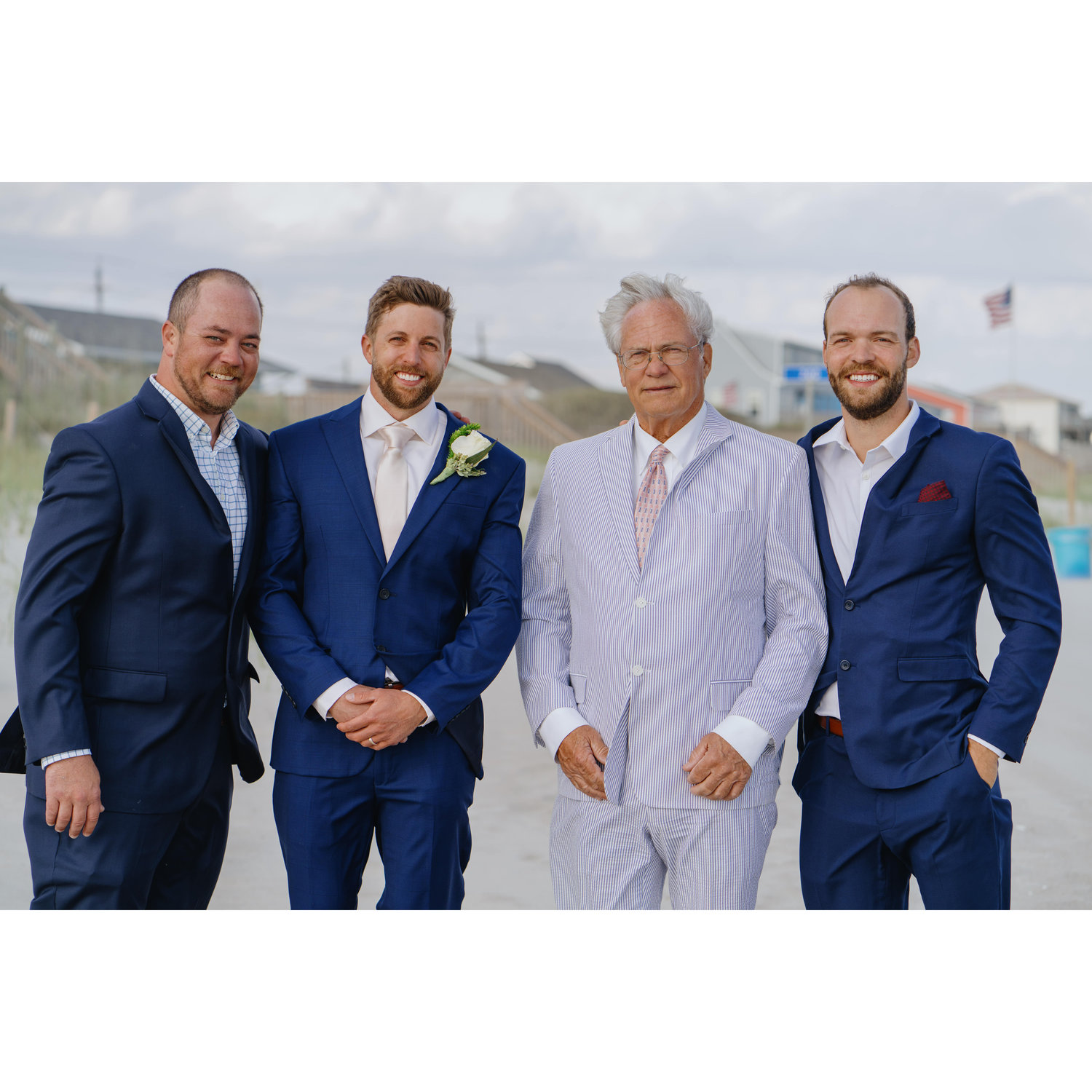 Trevor, Mark, Frank and William