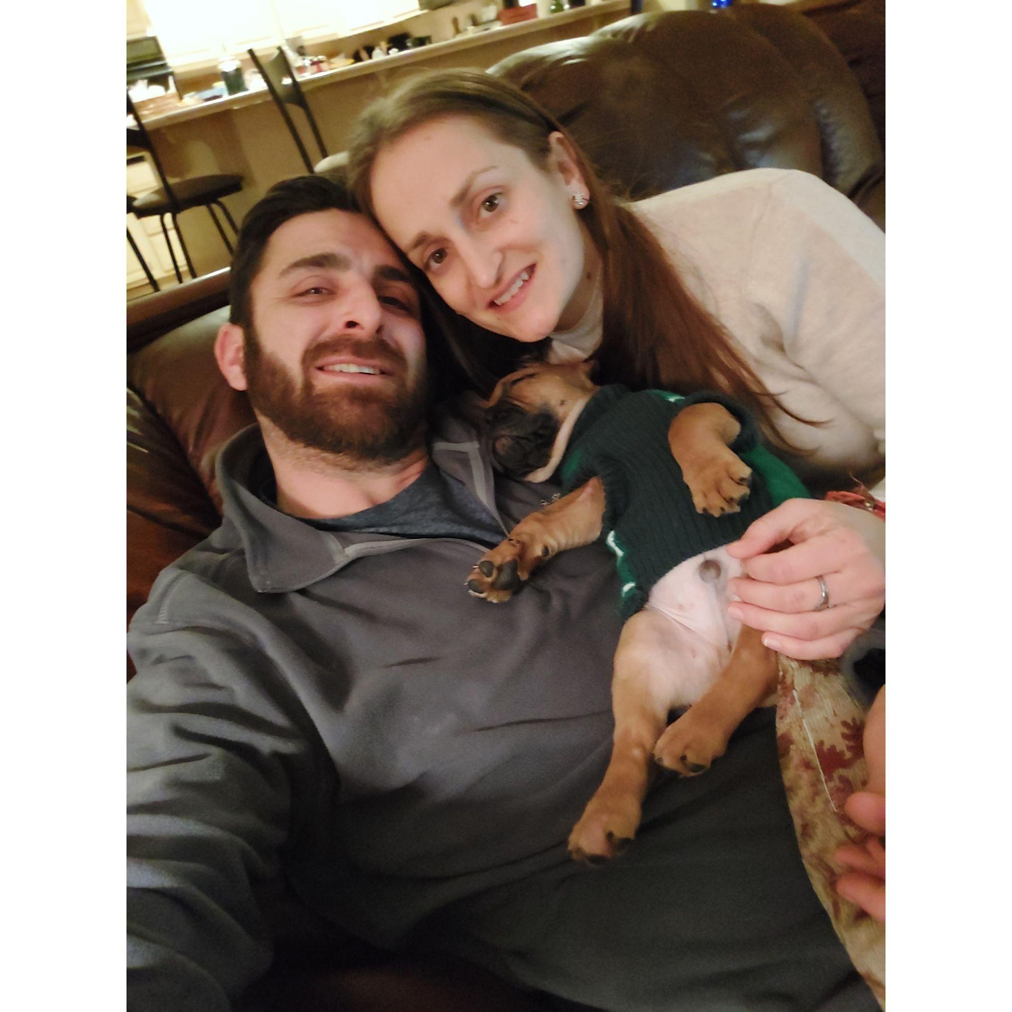 Josh bought me Alfie for my birthday in 2022. We miss this guy.