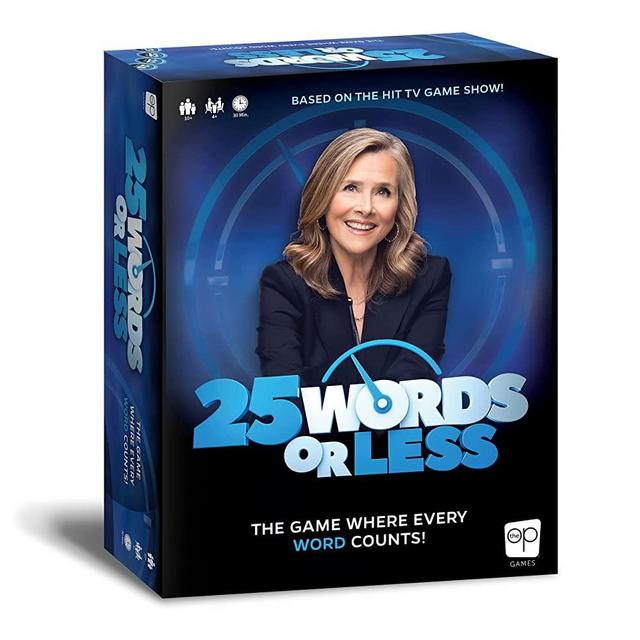 25 Words or Less | Fast-Paced Word Game | Friends & Family Board Game | Based on Popular TV Game Show with Meredith Vieira