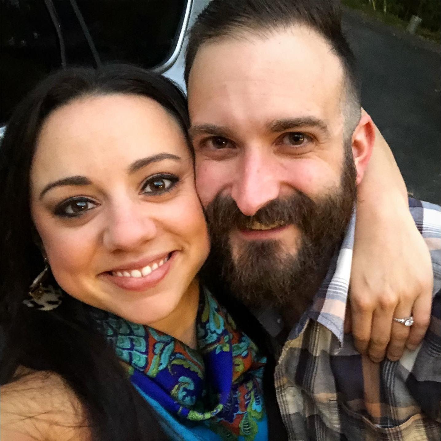 Our first date night engaged!