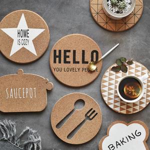 Chic Cork Wood Mats