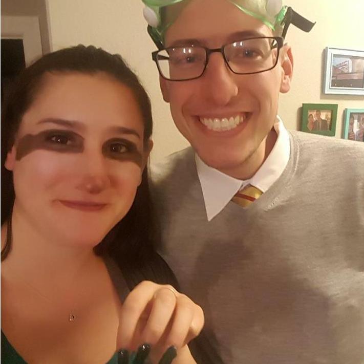 Halloween 2017: Slotherin and Gryffindork