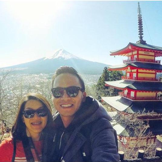 Spending the last day of 2017 admiring Mount Fuji in Japan.