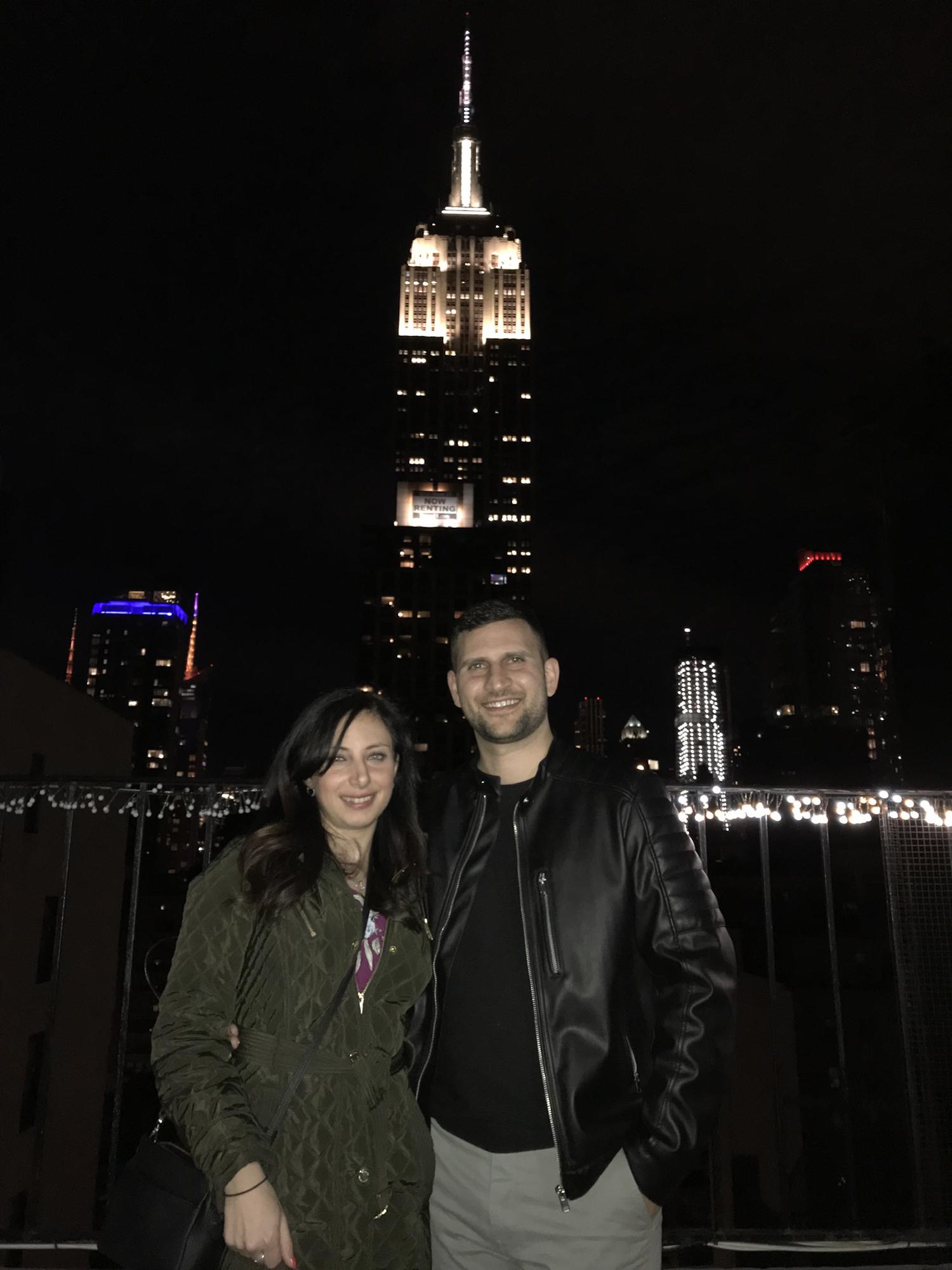 Our first picture together! April 2019