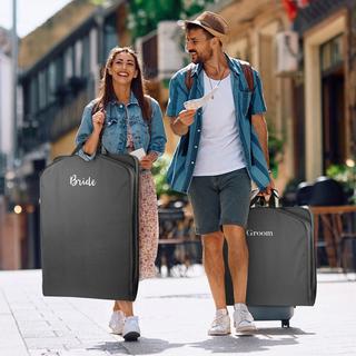 Bride & Groom 2-Piece Deluxe Travel Garment Bag